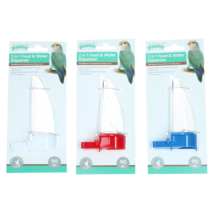 Foto van Pawise Bird feeder.90 ml/12 cm