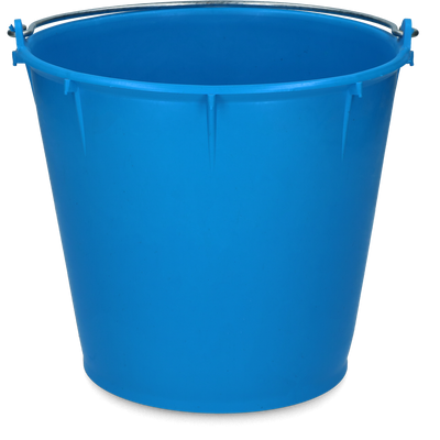 Foto van Emmer 7 l met beugel koningsblauw