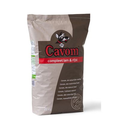 Cavom Compleet Lam/rijst Foto van Cavom Compleet Lam/rijst