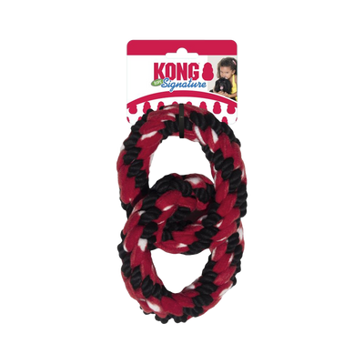 Foto van KONG Signature Rope Double Ring Tug