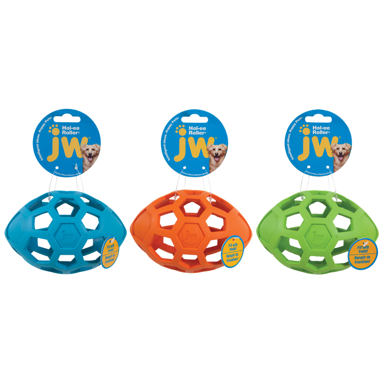 Foto van JW Hol-EE Roller Football (Rugby) Medium 15cm