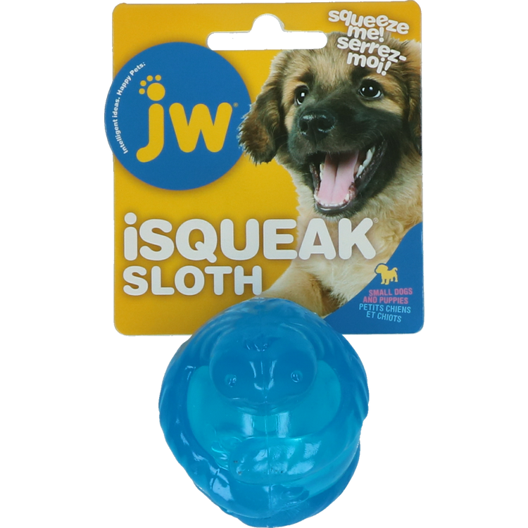 Foto van JW Sloth Squeaky Ball Small