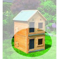 Uitbreidingshok voor Konijnenhok 