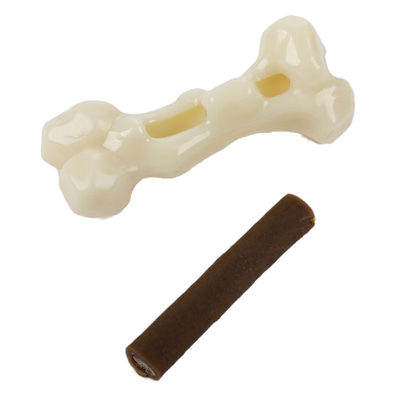 Foto van AFP Krazy Crunch-Bone with Stick treat L bone with 2 treats