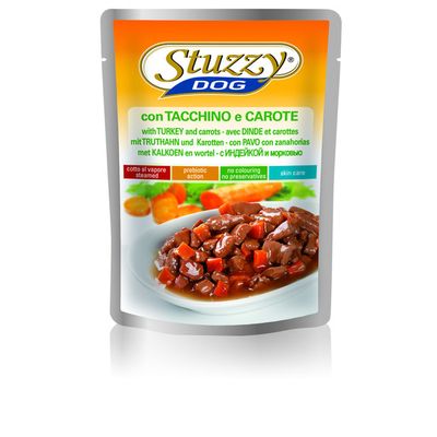 Foto van Stuzzy Pouch kalkoen met wortel