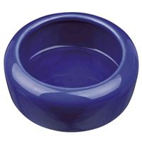 Trixie Voer/waterbak met afgeronde rand keramiek - 4 stuks