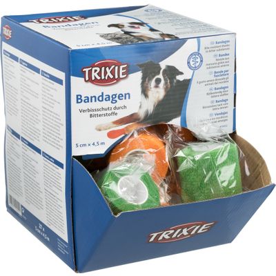 Foto van Trixie Bandage met bitterstoffen zelfklevend - 27 stuks