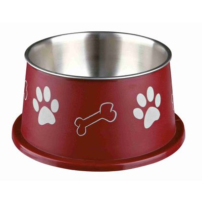 Trixie Langoorbak RVS/kunststof-ommanteling - 4 stuks Foto van Trixie Langoorbak RVS/kunststof-ommanteling - 4 stuks