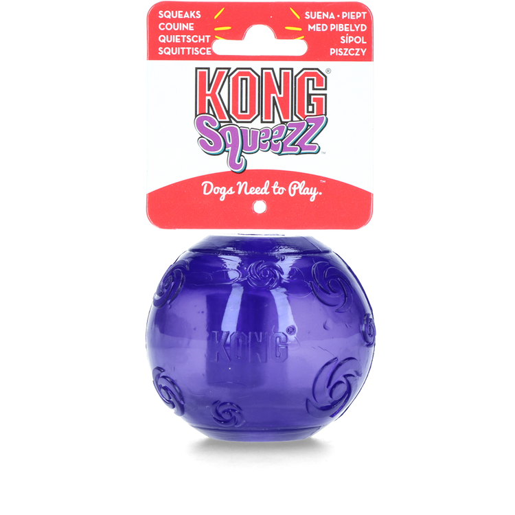 Foto van KONG Squeezz Ball Assorted Lg