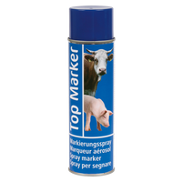 Merkspray voor vee blauw