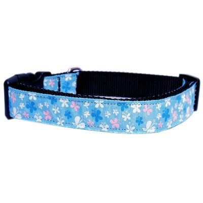 Foto van Cat collar Blacken White. Marbling