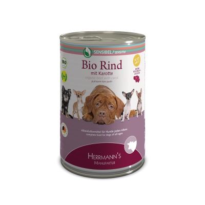 Foto van BIO SENSITIVE Purinearm Beef with Carrots 400 gr.