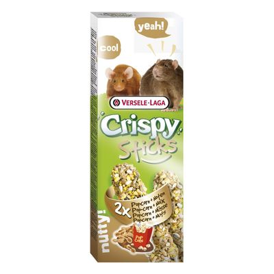 Versele-Laga Crispy Sticks rat&muis popcorn Foto van Versele-Laga Crispy Sticks rat&muis popcorn