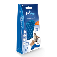 Pet+Me Cat short hair brush blue