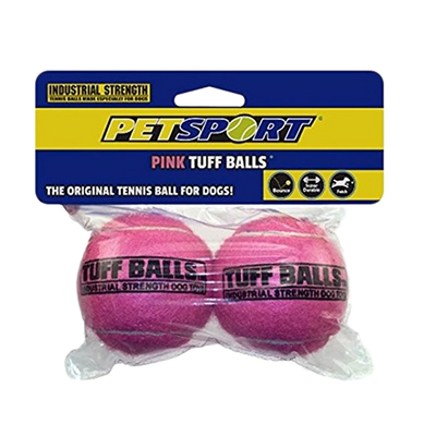 Foto van Tuff Balls 6 cm Roze 2-Pack