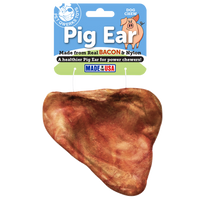 Pet Qwerks Bacon Pig Ear - Large