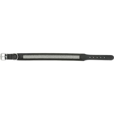 Trixie Active Comfort halsband met stras leer Foto van Trixie Active Comfort halsband met stras leer