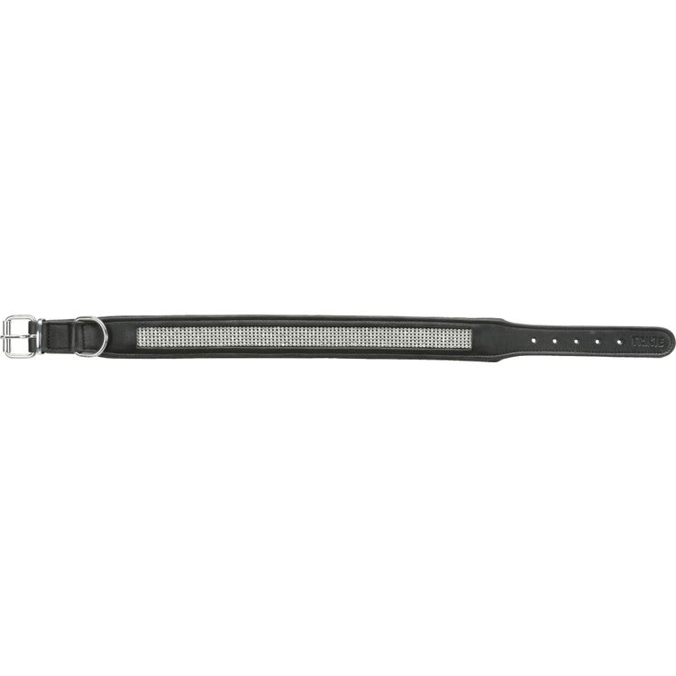Trixie Active Comfort halsband met stras leer Foto van Trixie Active Comfort halsband met stras leer