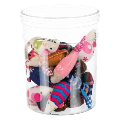 Foto van Trixie Muis/vis pluche/stof catnip - 42 stuks