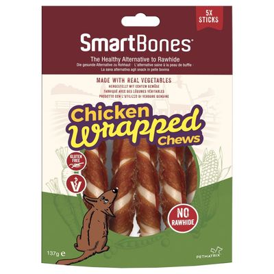 Foto van SmartBones Chicken wrap sticks