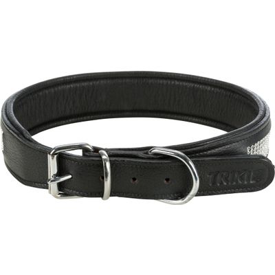 Foto van Trixie Active Comfort halsband met stras leer