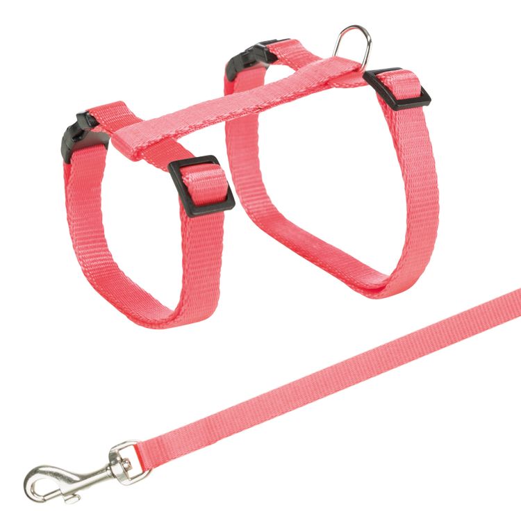Trixie Kattentuig met riem - 4 stuks Foto van Trixie Kattentuig met riem - 4 stuks
