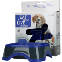 Eat Slow Live Longer Amaze Pinwheel Blue M