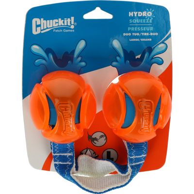 Foto van Chuckit Hydro Squeeze Duo Tug Large 7 cm