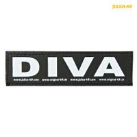 2 Julius-K9® tekstlabels - 2 stuks