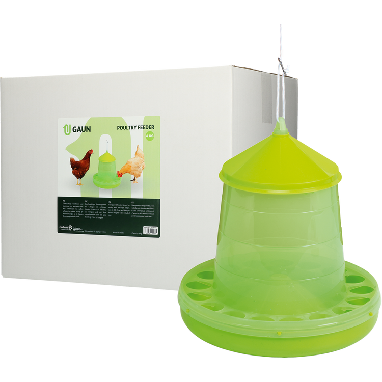 Foto van Pluimvee voertoren 4 kg green lemon