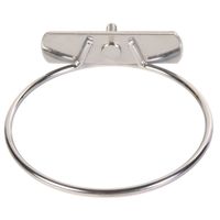 Trixie Voer/waterbak RVS met schroefbevestiging - 3 stuks