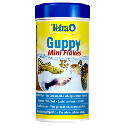 Foto van Tetra Guppy visvoer vlokken