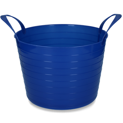 Foto van Emmer V-Trug Flexi blauw 40 l