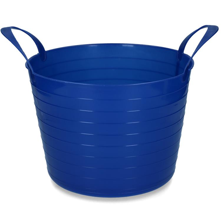 Foto van Emmer V-Trug Flexi blauw 40 l