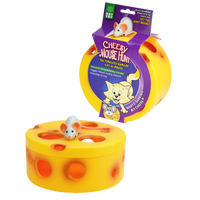 VisionSmart Cheesy Mouse Hunt Cat Toy