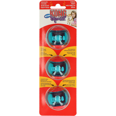 Foto van KONG Squeezz Action Red Large