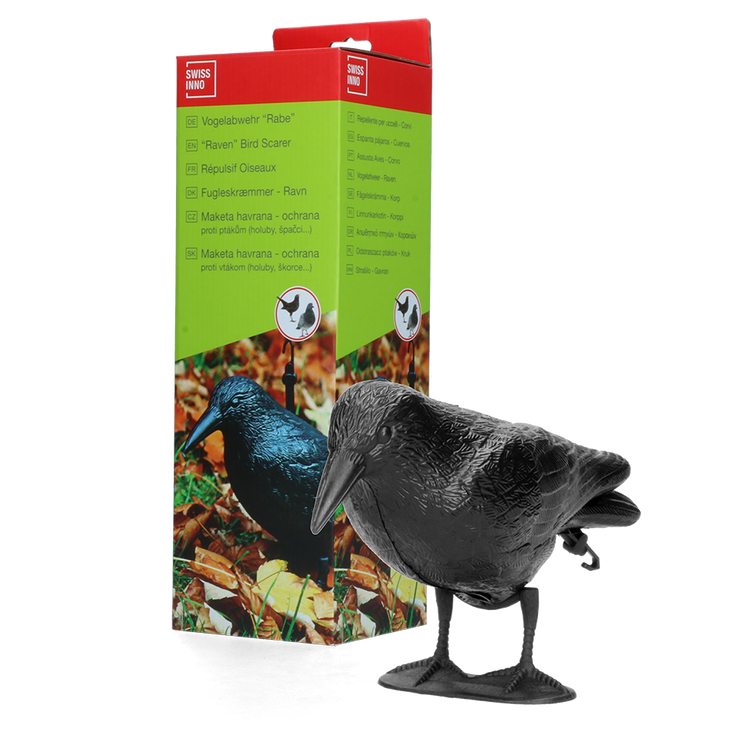 Foto van Vogelverschrikker Raaf