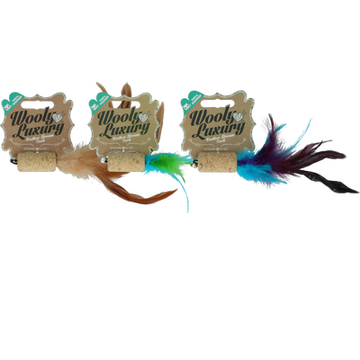 Foto van Wooly Luxury Feather Dream Cork Brown