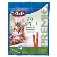 Trixie PREMIO Stick Quintet gevogelte/lever - 24 stuks
