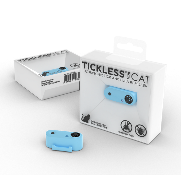 Foto van Tickless Cat Blauw oplaadbaar