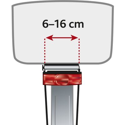Trixie Fietsmand voor bagagedrager kunststof/metaal Foto van Trixie Fietsmand voor bagagedrager kunststof/metaal