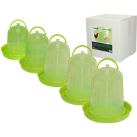Pluimvee drinktoren 8 l green lemon