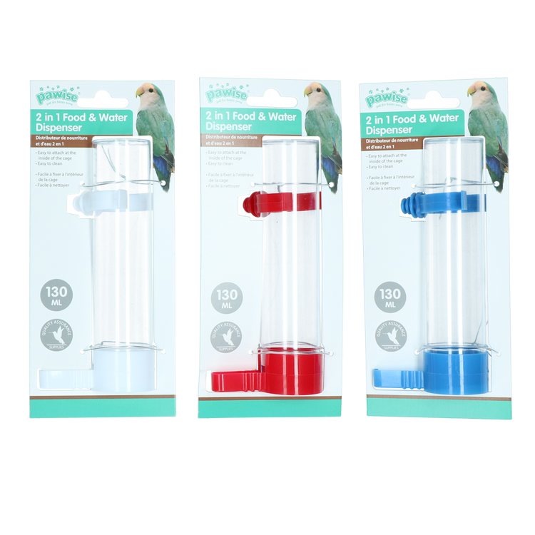 Foto van Pawise Fountain and Feeder. 130 ml/16 cm