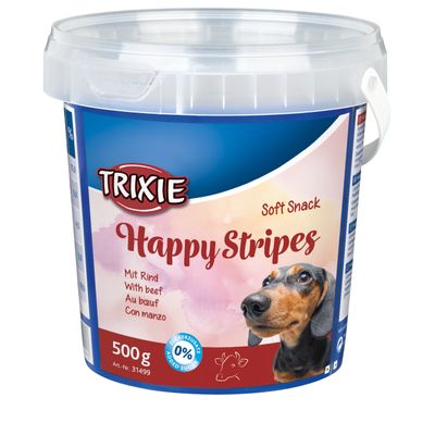 Foto van Trixie Soft Snack Happy Stripes - 4 stuks