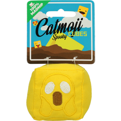 Foto van Emoji Cat Cube Spooky (met MadNip)