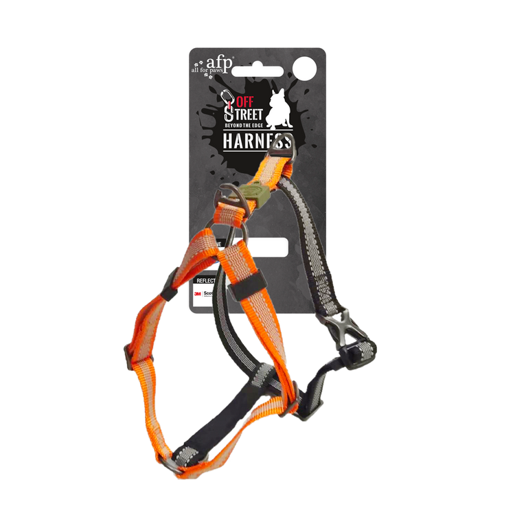 Foto van AFP Off Street Dog Non-pull Harness Tangerine XL