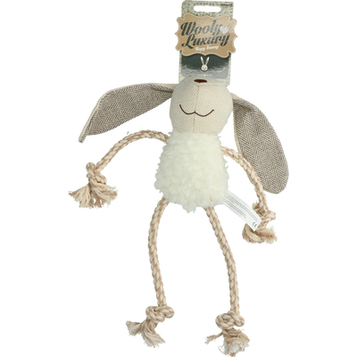 Foto van Wooly Luxury Ropy Konijn Wit