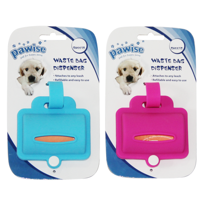 Foto van Pawise Waste Bag Dispenser Silicone (incl. 20 bags)