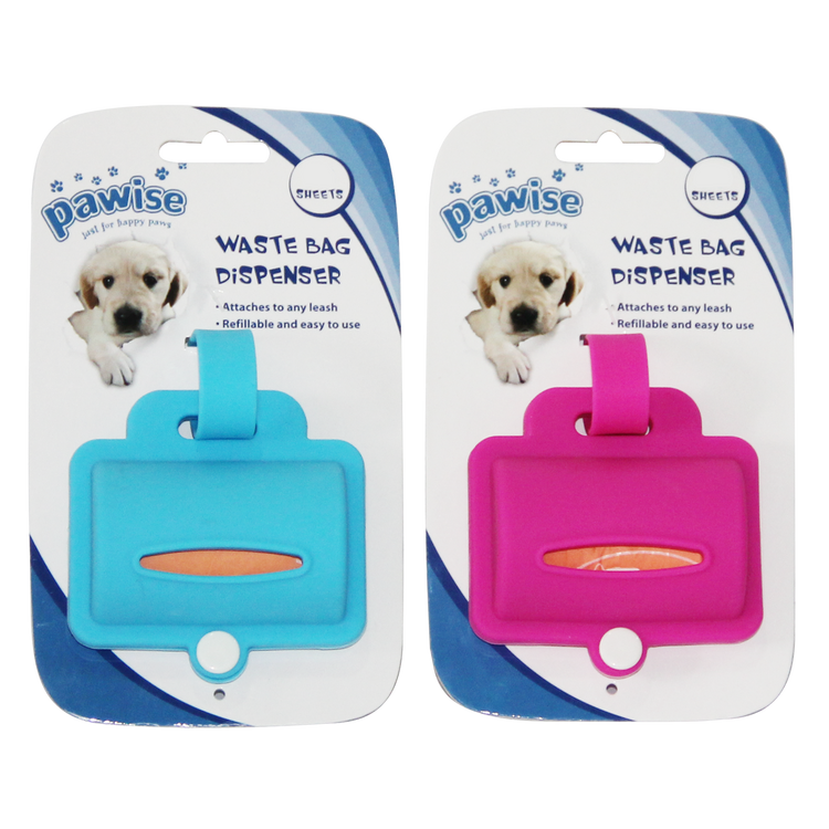 Foto van Pawise Waste Bag Dispenser Silicone (incl. 20 bags)