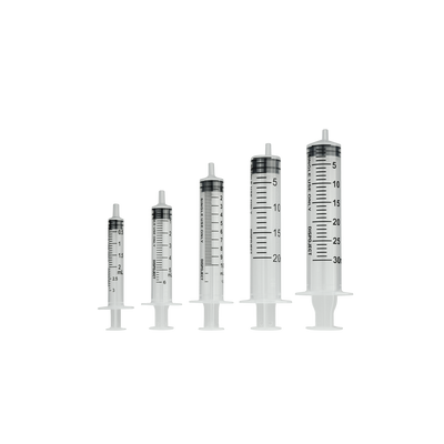 Foto van Wegwerpspuit 3-delig Luer hub 10ml